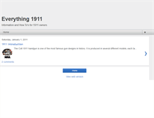 Tablet Screenshot of 1911handgun.blogspot.com
