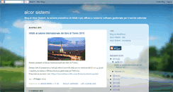 Desktop Screenshot of alcorsistemi.blogspot.com