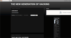 Desktop Screenshot of extreme-h4ckers.blogspot.com