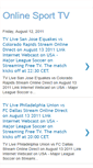 Mobile Screenshot of onlinesporttv.blogspot.com