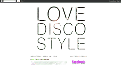 Desktop Screenshot of lovelovediscostyle.blogspot.com