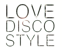 Tablet Screenshot of lovelovediscostyle.blogspot.com