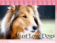 Tablet Screenshot of mustlovedogs-kim.blogspot.com