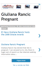 Mobile Screenshot of giulianarancicpregnant.blogspot.com