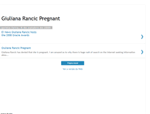 Tablet Screenshot of giulianarancicpregnant.blogspot.com