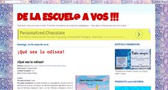 Desktop Screenshot of delaescuelaavos.blogspot.com