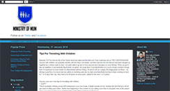 Desktop Screenshot of ministryofmum.blogspot.com