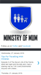 Mobile Screenshot of ministryofmum.blogspot.com