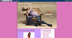 Desktop Screenshot of brechoalizinha.blogspot.com