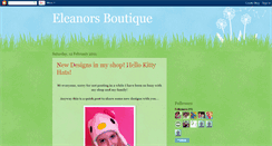 Desktop Screenshot of eleanorsboutique.blogspot.com