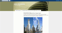 Desktop Screenshot of newstructures.blogspot.com