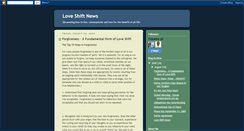 Desktop Screenshot of loveshiftnews.blogspot.com