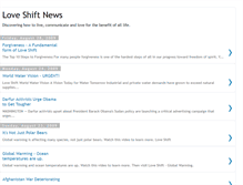 Tablet Screenshot of loveshiftnews.blogspot.com
