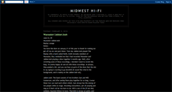 Desktop Screenshot of midwesthifi.blogspot.com