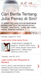 Mobile Screenshot of fans-juliaperrez.blogspot.com