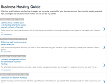 Tablet Screenshot of business-hosting.blogspot.com