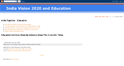 Desktop Screenshot of iv2020andeducation.blogspot.com