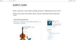 Desktop Screenshot of euskirtxoko.blogspot.com