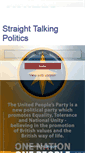 Mobile Screenshot of chrisunitedpeoplesparty.blogspot.com