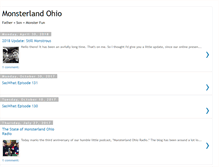Tablet Screenshot of monsterlandohio.blogspot.com