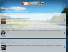 Tablet Screenshot of adelaide-in-photos.blogspot.com