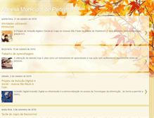 Tablet Screenshot of acessamunicipaldepedreira.blogspot.com