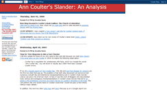 Desktop Screenshot of anncoulter.blogspot.com