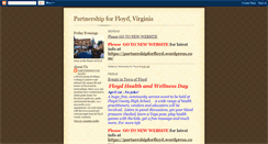 Desktop Screenshot of partnershipforfloyd.blogspot.com