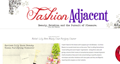 Desktop Screenshot of fashionadjacent.blogspot.com