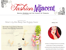 Tablet Screenshot of fashionadjacent.blogspot.com