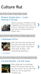 Mobile Screenshot of culturerut.blogspot.com