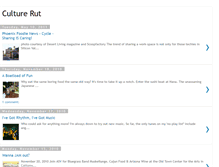 Tablet Screenshot of culturerut.blogspot.com