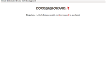 Tablet Screenshot of corriereromano.blogspot.com