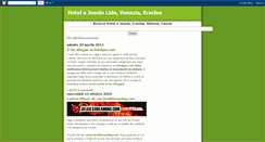 Desktop Screenshot of hotel-jesolo.blogspot.com