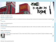 Tablet Screenshot of kalibushi.blogspot.com