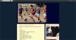 Desktop Screenshot of demujeresydefutbol.blogspot.com