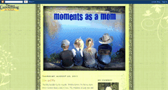 Desktop Screenshot of mommymomentswithfour.blogspot.com