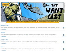 Tablet Screenshot of comicswantlist.blogspot.com