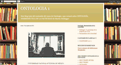 Desktop Screenshot of ontologiaconstante.blogspot.com