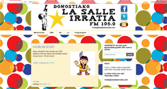 Desktop Screenshot of lasalleirratia.blogspot.com