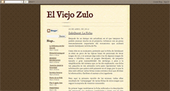 Desktop Screenshot of elviejozulo.blogspot.com