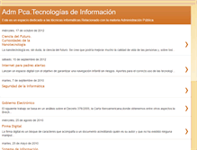 Tablet Screenshot of admpcatecnologiasdeinformacion.blogspot.com