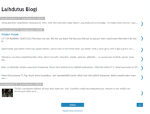 Tablet Screenshot of laihdutusblogi-laihduttaminen.blogspot.com