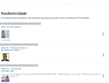 Tablet Screenshot of nordestedagente.blogspot.com