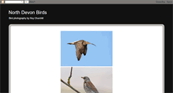 Desktop Screenshot of northdevonbirds.blogspot.com