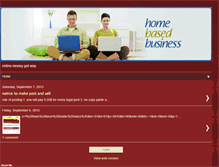 Tablet Screenshot of onlinearnways.blogspot.com