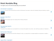 Tablet Screenshot of hotelmundakablogenglish.blogspot.com