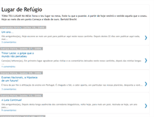 Tablet Screenshot of lugarderefugio.blogspot.com