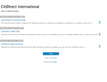 Tablet Screenshot of citidirect-international.blogspot.com