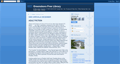 Desktop Screenshot of greensborofreelibrary.blogspot.com